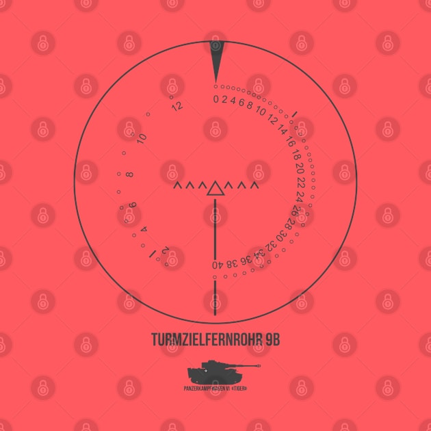 German tank sight Turmzielfernrohr 9b by FAawRay