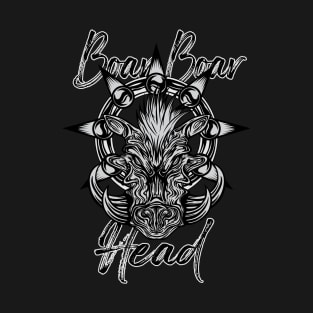 Boar Boar Head T-Shirt