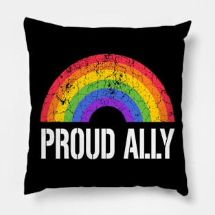 Proud Ally lgbt Pillow