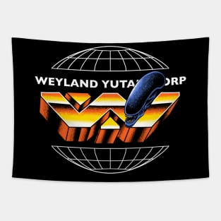 Weyland Yutani Corp Logo Tapestry