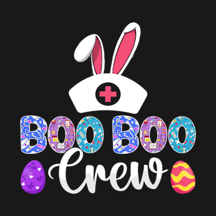 Boo Boo Crew Nurse Shirts Halloween Nurse Shirts for Women T-Shirt