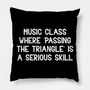 Music class Pillow