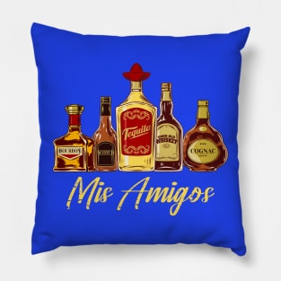 Mis Amigos Pillow