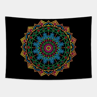 Mandal Design A Tapestry