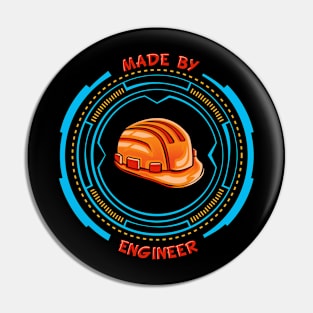 Made By Engineer Logo #2 Pin