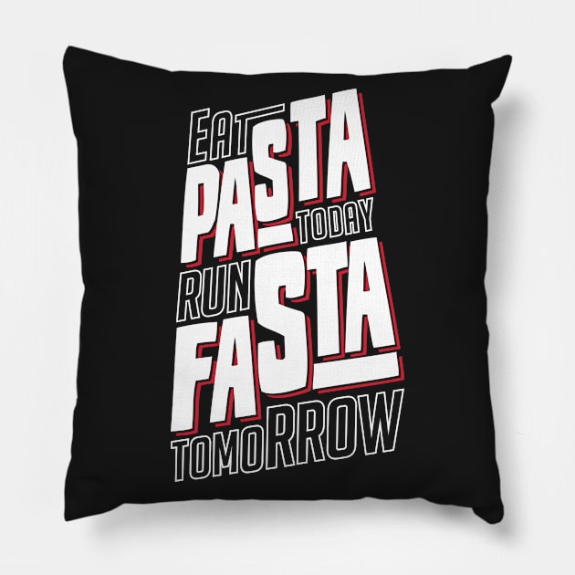 Eat Pasta Pillow by matyai