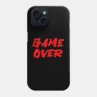 Classic Video Games Game Over Phone Case