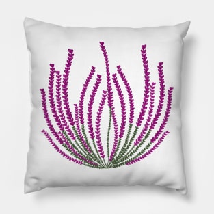 Heather flowers Pillow