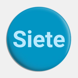 Blue Siete Pin