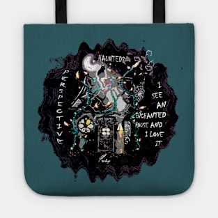 ENCHANTED HOUSE INTENSE GR Tote