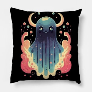 Cute Ghost illustration Pillow