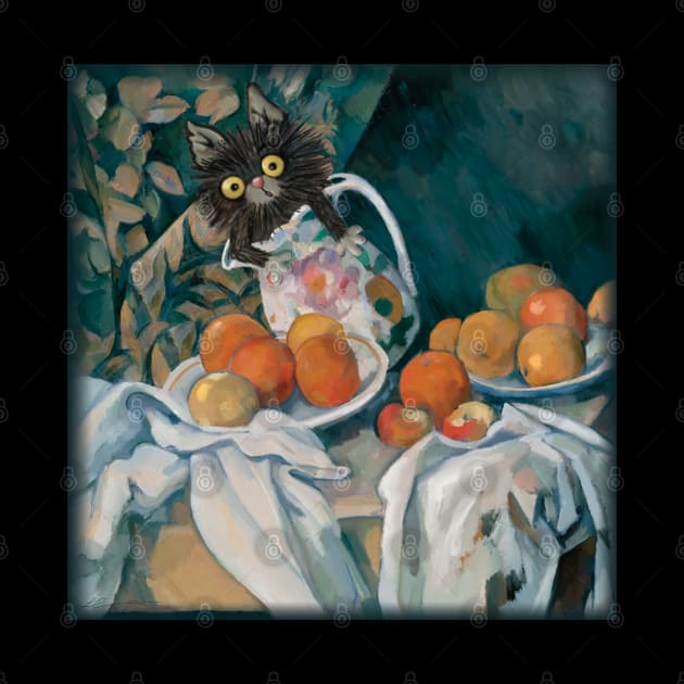 If Cézanne had a Cat by Idea house