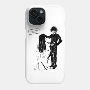 Samara and Edward funny halloween Phone Case