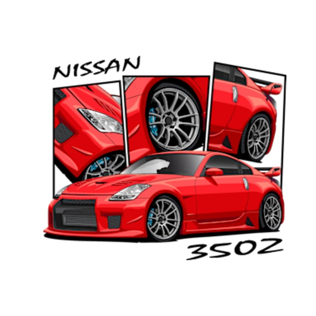 Nissan 350Z, JDM Car by T-JD