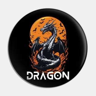 Xaden Riorson dragon flying to the moon Pin