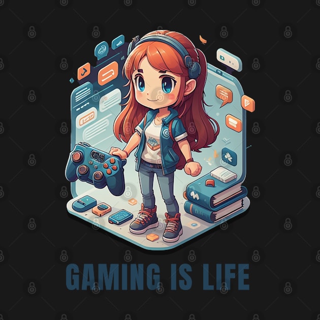 Gaming is Life! by Phanomenal tees 