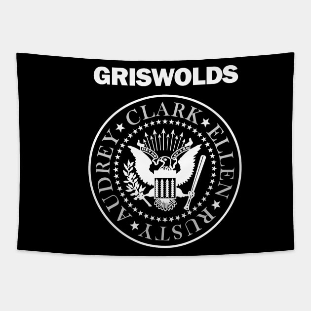 Rock N Roll x The Griswolds Family Tapestry by muckychris