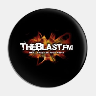 TheBlast.FM REAL Christian Rock Radio Pin