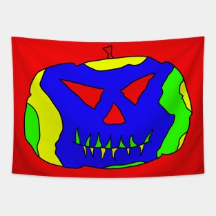 Tropical jack o'lantern Tapestry