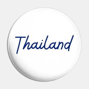 Thailand - Thai blue - Flag color Pin