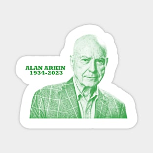 Alan Arkin - greensolid stylee Magnet