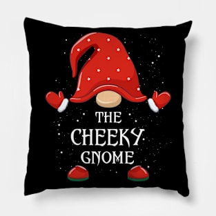 The Cheeky Gnome Matching Family Group Christmas Pajama Pillow