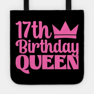 17th birthday queen Tote
