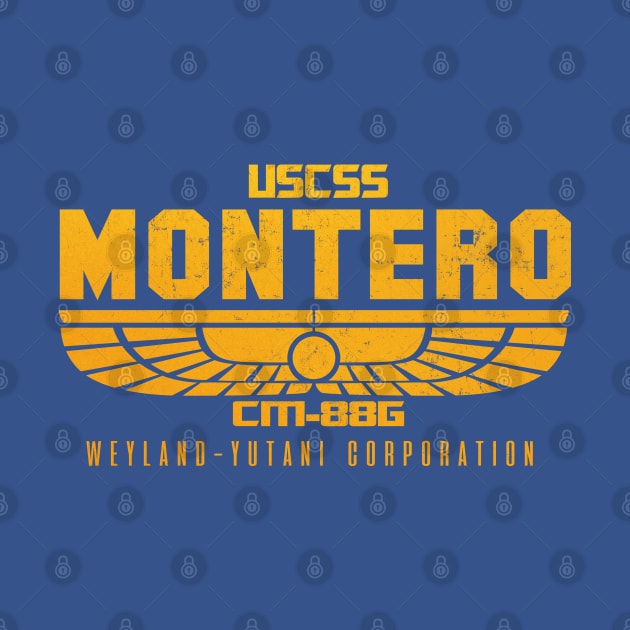 USCSS Montero Crew Shirt by Number1Robot