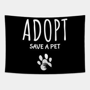 Adopt Save A Pet. Tapestry