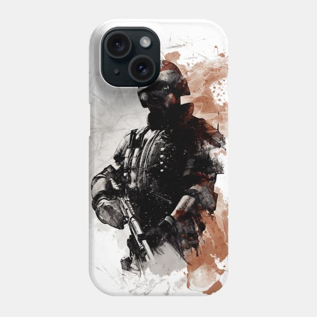 Rainbow Six Siege art Phone Case by Stylizing4You