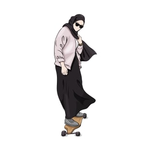 Skateboard hijabi T-Shirt