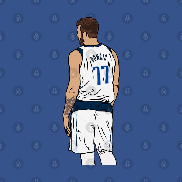 Luka Doncic Back-To by rattraptees