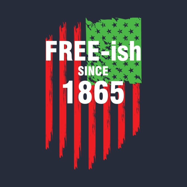 Freeish American Flag by Blood Moon Design