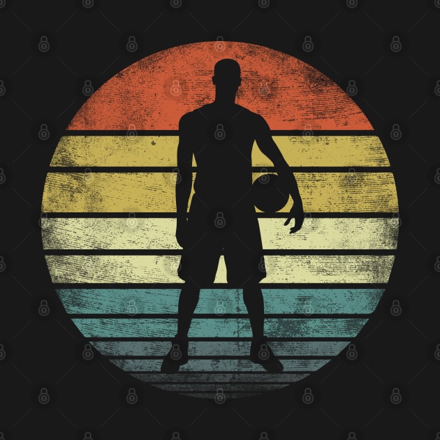 Basketball Player Retro Vintage Style by stayilbee