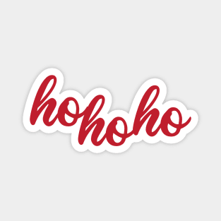 Red hohoho Magnet