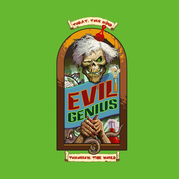 Evil Genius by Lizarius4tees