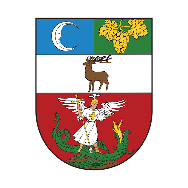 Vienna Rudolfsheim District Coat of Arms Wien Rudolfsheim Fünfhaus Wappen by COLOURZONE