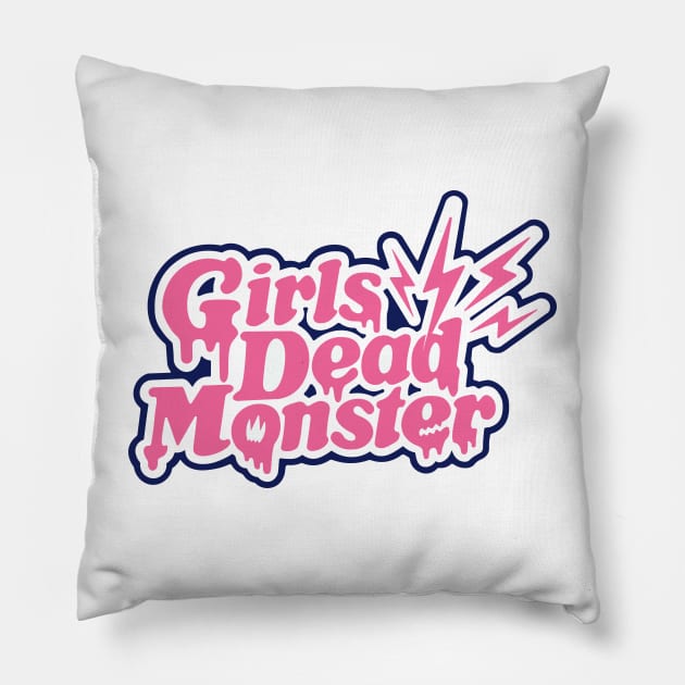 Girls Dead Monster Pillow by Darasuum