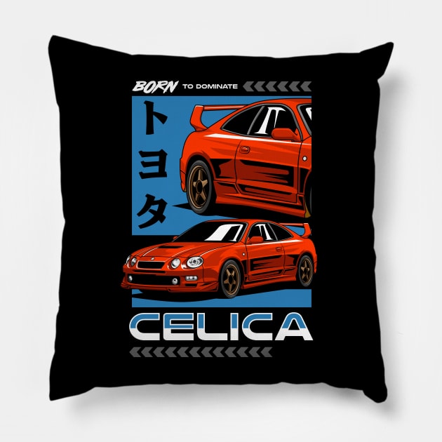 Celica GT Four JDM Pillow by milatees