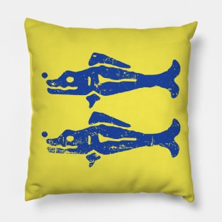 Legends Of The Hidden Temple - Blue Barracudas Pillow