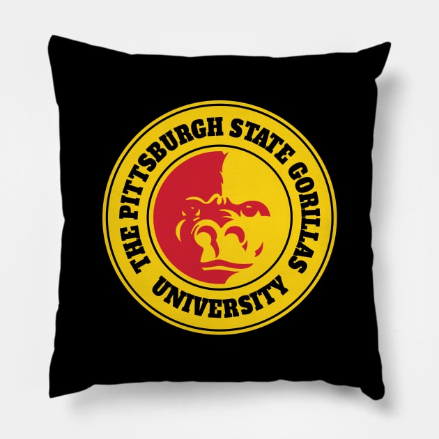 the great pittsburgh gorilas team Pillow by MALURUH