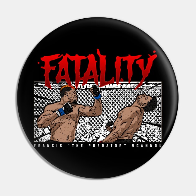 Predator Ngannou Pin by lockdownmnl09