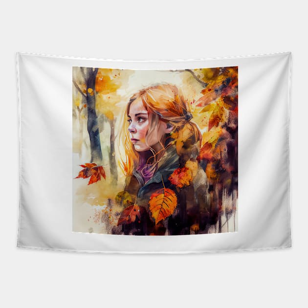 Watercolor Dreams Series Tapestry by VISIONARTIST