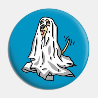 Dog ghost Pin