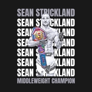 Sean Strickland New Middleweight Champion T-Shirt