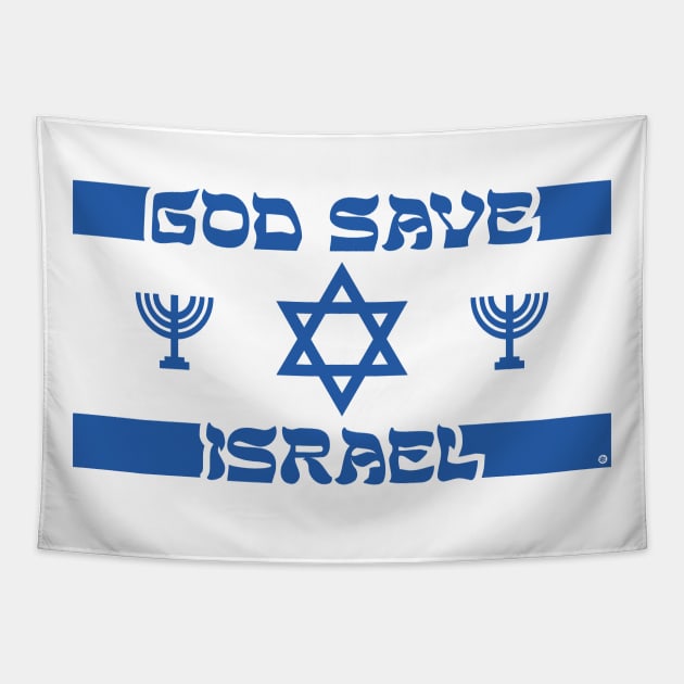 God Save Israel Tapestry by Yurko_shop