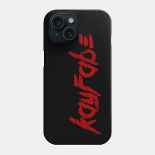 kayfabe (red gritty) (Pro Wrestling) Phone Case