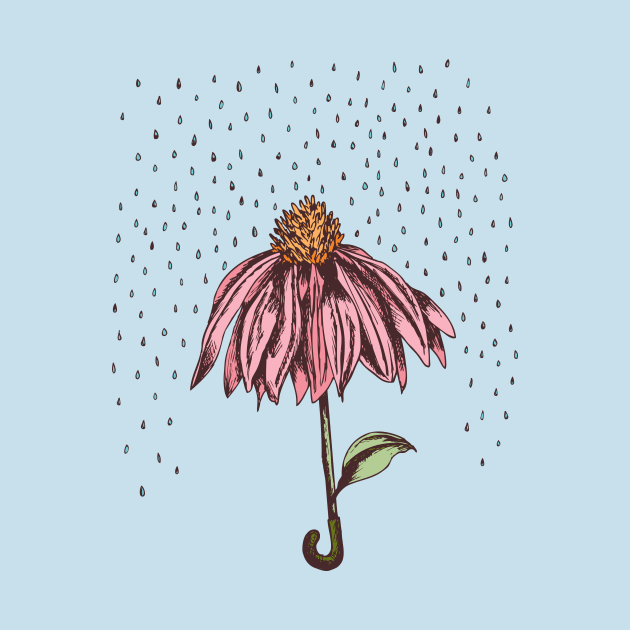 floral umbrella by colepagano