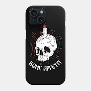 Halloween Costume Scary Skeleton Skull Face Horror Party Phone Case