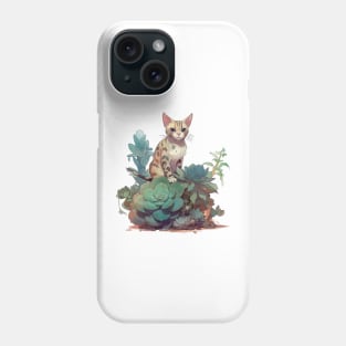 Cute Bengal cat Phone Case